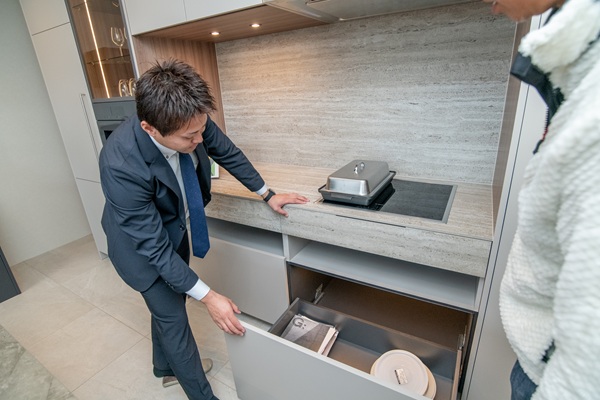 オーダーキッチンを選ぶ際の実は大切なポイント-収納