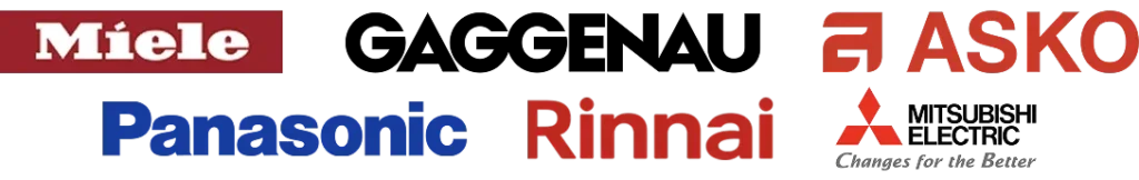 Miele GAGGENAU ASKO Panasonic Innai MITSUBISHI ELECTRIC