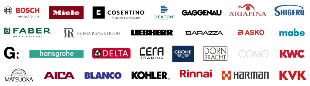 取り扱いブランド一例