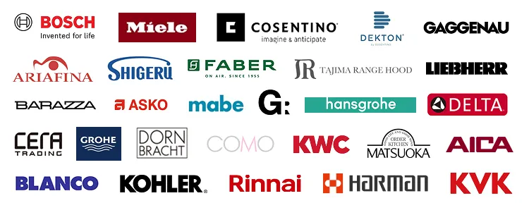 取り扱いブランド一例